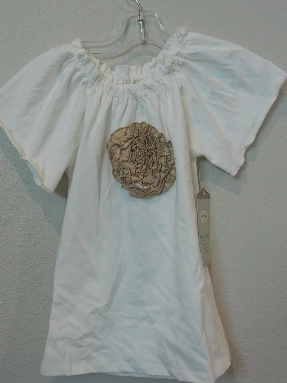 Persnickety Soft Poof Detail Top